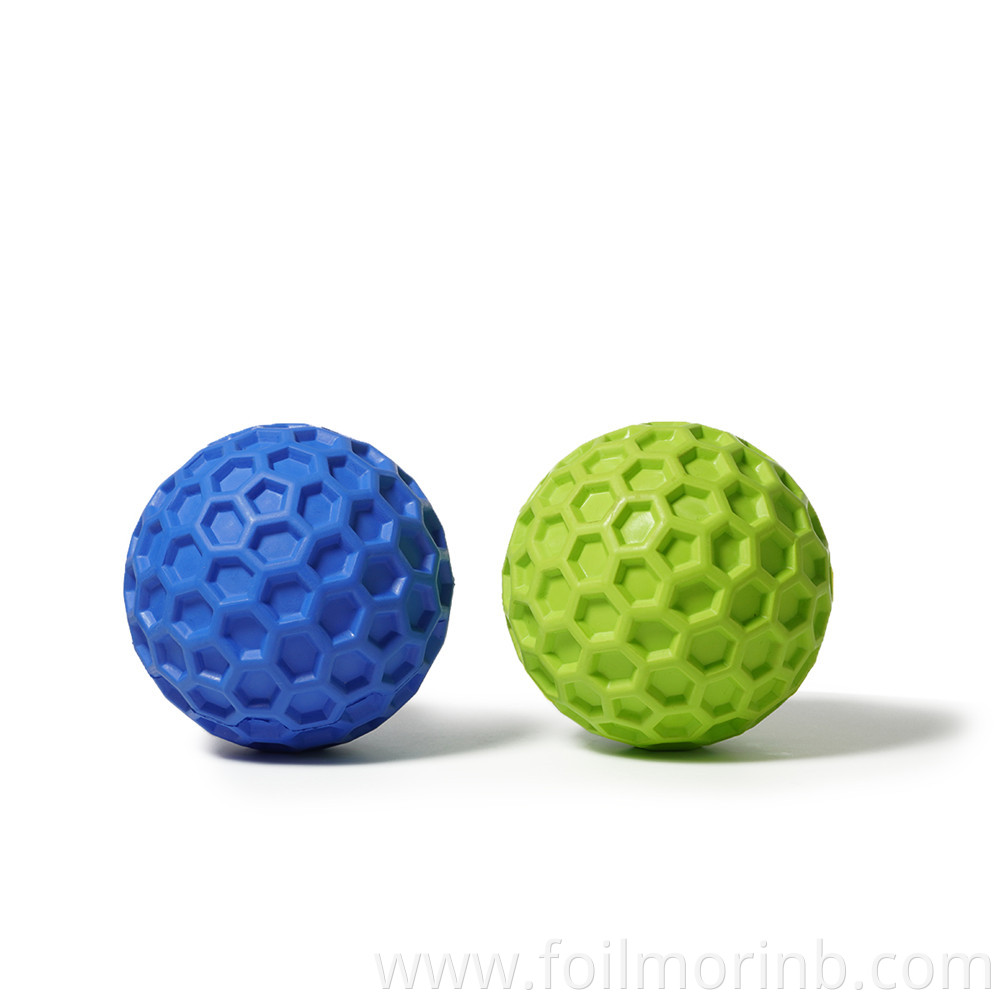 Rubber Durable Dog Chew Toy Golf Ball